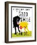 The Good a Simple Smile Can Do-Ginger Oliphant-Framed Art Print