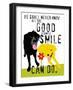 The Good a Simple Smile Can Do-Ginger Oliphant-Framed Art Print