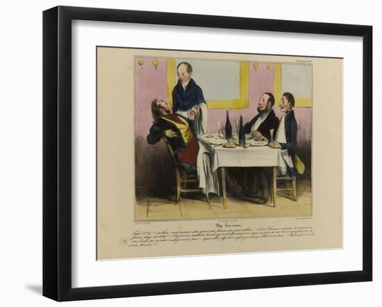 The Good Husband-Honore Daumier-Framed Giclee Print