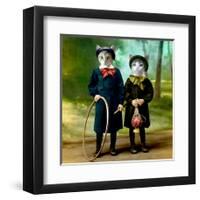 The Good Kids-Martine Roch-Framed Art Print