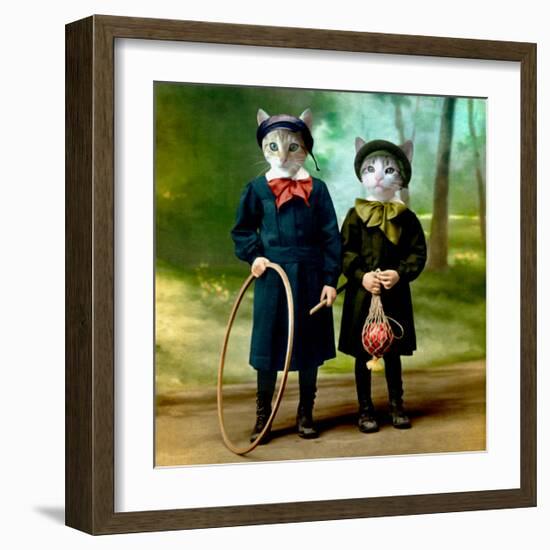 The Good Kids-Martine Roch-Framed Art Print