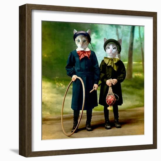 The Good Kids-Martine Roch-Framed Art Print