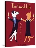 The Good Life-Ken Bailey-Stretched Canvas