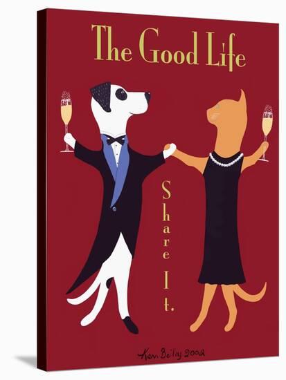 The Good Life-Ken Bailey-Stretched Canvas