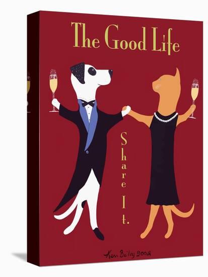 The Good Life-Ken Bailey-Stretched Canvas