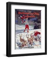 The Good Neighbor Railroad-Charles H. Dickson-Framed Premium Giclee Print