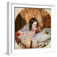 The Good Night Kiss-Edward Robert Hughes-Framed Giclee Print