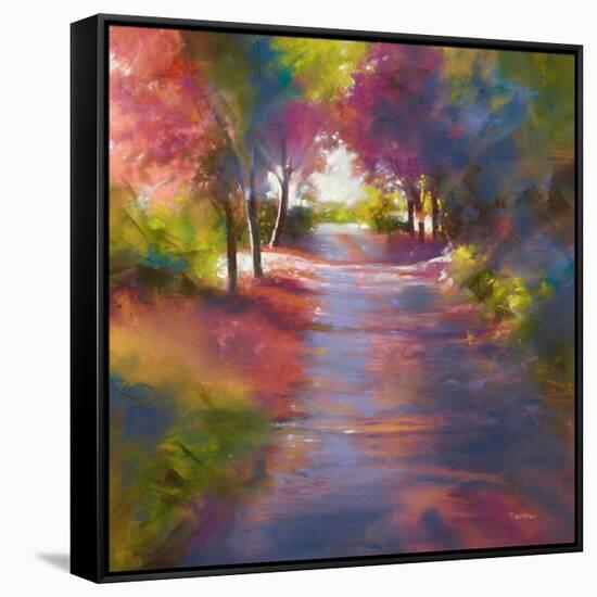 The Good Road Home-Barbara Newton-Framed Stretched Canvas
