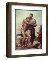 The Good Samaritan, 1852-George Frederick Watts-Framed Giclee Print