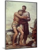 The Good Samaritan, 1852-George Frederick Watts-Mounted Giclee Print