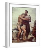 The Good Samaritan, 1852-George Frederick Watts-Framed Giclee Print