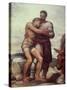 The Good Samaritan, 1852-George Frederick Watts-Stretched Canvas