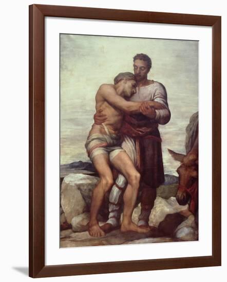 The Good Samaritan, 1852-George Frederick Watts-Framed Giclee Print