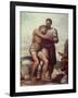 The Good Samaritan, 1852-George Frederick Watts-Framed Giclee Print