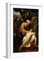 The Good Samaritan, 1857-José Manchola-Framed Giclee Print