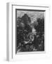 The Good Samaritan, 1861 (Litho)-Rodolphe Bresdin-Framed Premium Giclee Print