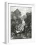 The Good Samaritan, 1861-Rodolphe Bresdin-Framed Giclee Print