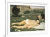 The Good Samaritan, 1886-Ferdinand Hodler-Framed Giclee Print