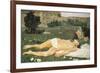 The Good Samaritan, 1886-Ferdinand Hodler-Framed Giclee Print