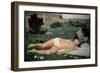 The Good Samaritan, 1886-Ferdinand Hodler-Framed Giclee Print