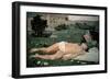 The Good Samaritan, 1886-Ferdinand Hodler-Framed Giclee Print