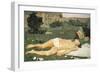 The Good Samaritan, 1886-Ferdinand Hodler-Framed Premium Giclee Print