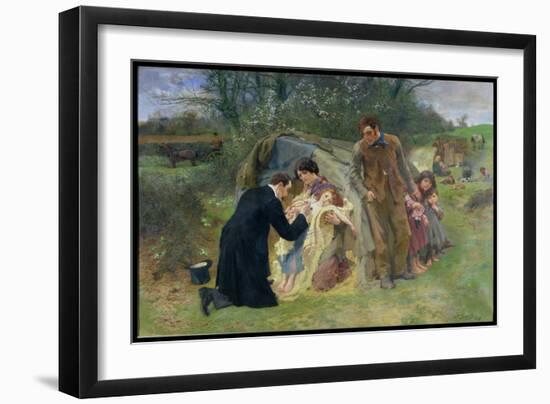 The Good Samaritan, 1899-William Small-Framed Giclee Print