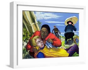 The Good Samaritan, 1994-Dinah Roe Kendall-Framed Giclee Print