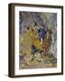 The Good Samaritan (After Delacroix), 1890-Vincent van Gogh-Framed Giclee Print