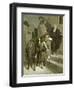 The Good Samaritan at the inn, by Doré - Bible-Gustave Dore-Framed Giclee Print