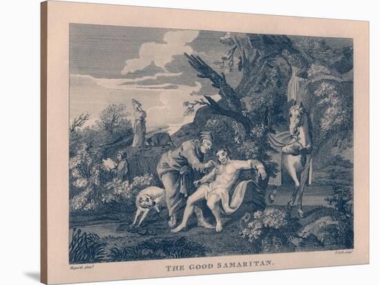 The Good Samaritan by William Hogarth-William Hogarth-Stretched Canvas