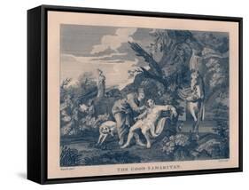 The Good Samaritan by William Hogarth-William Hogarth-Framed Stretched Canvas