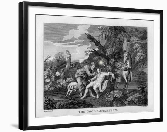 The Good Samaritan by William Hogarth-William Hogarth-Framed Giclee Print