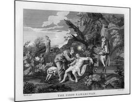 The Good Samaritan by William Hogarth-William Hogarth-Mounted Giclee Print