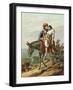 The Good Samaritan Caring for the Wounded Traveller-null-Framed Giclee Print