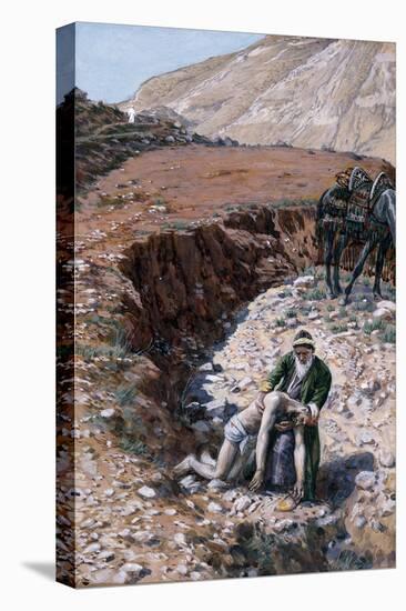 The Good Samaritan, Illustration for 'The Life of Christ', C.1886-94-James Tissot-Stretched Canvas