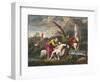 The Good Samaritan, Illustration from 'Hogarth Restored: the Whole Works of the Celebrated…-William Hogarth-Framed Giclee Print