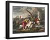 The Good Samaritan, Illustration from 'Hogarth Restored: the Whole Works of the Celebrated…-William Hogarth-Framed Giclee Print