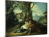 The Good Samaritan - Samaritan Helping Wounded Robbed Man-Domenico Fontebasso-Mounted Giclee Print