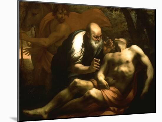 The Good Samaritan-Antonio Zanchi-Mounted Giclee Print