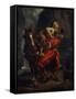 The Good Samaritan-Eugene Delacroix-Framed Stretched Canvas