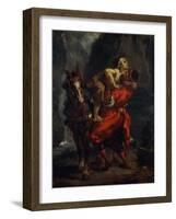 The Good Samaritan-Eugene Delacroix-Framed Giclee Print