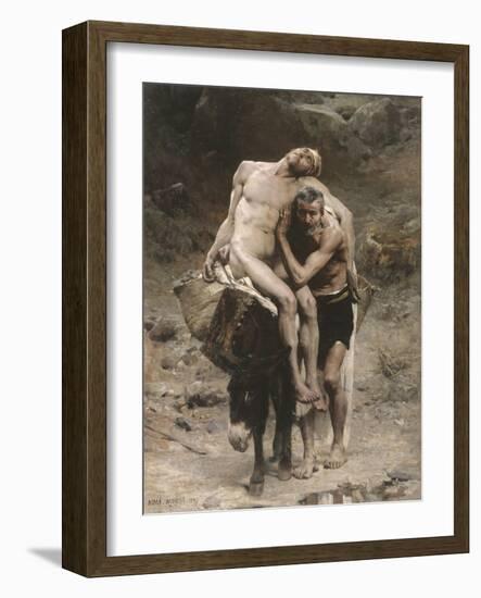 The Good Samaritan-Aimé Nicolas Morot-Framed Giclee Print