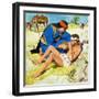 The Good Samaritan-Clive Uptton-Framed Giclee Print