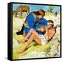 The Good Samaritan-Clive Uptton-Framed Stretched Canvas