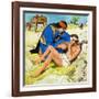 The Good Samaritan-Clive Uptton-Framed Giclee Print