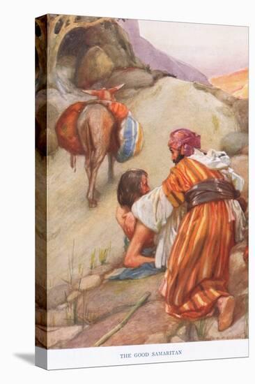 The Good Samaritan-Arthur A. Dixon-Stretched Canvas
