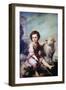 The Good Shepherd, C1650-Bartolomé Esteban Murillo-Framed Giclee Print