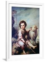 The Good Shepherd, C1650-Bartolomé Esteban Murillo-Framed Giclee Print