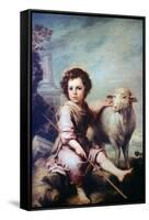 The Good Shepherd, C1650-Bartolomé Esteban Murillo-Framed Stretched Canvas